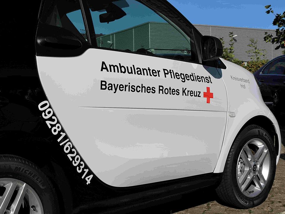 Auto des ambulanten Pflegedienstes