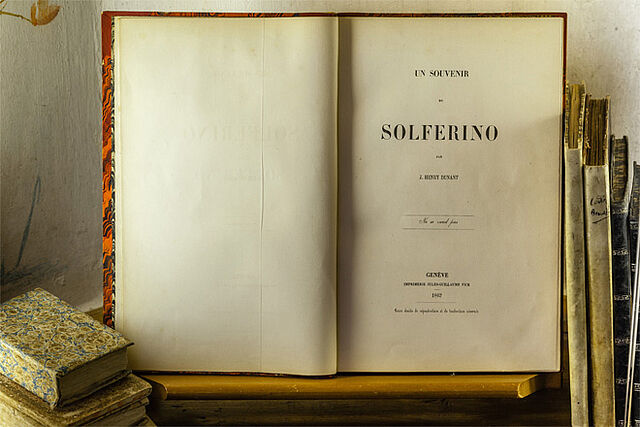 Symbolbild Buch der Schlacht von Solferino