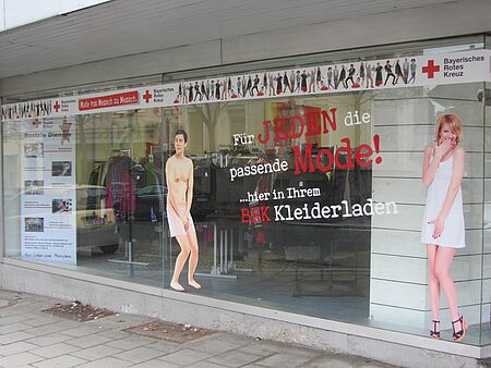 Kleiderladen Außenansicht