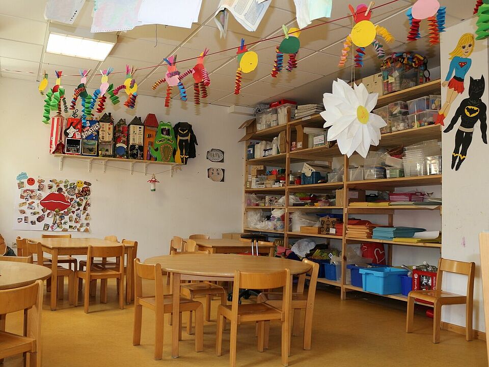Kreativraum Kindergarten