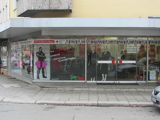 Kleiderladen Außenansicht