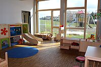 Blick in einen Krippenraum