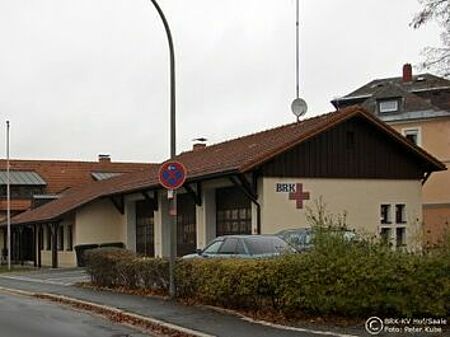 Gebäude Rettungswache und Rotkreuzhaus Rehau