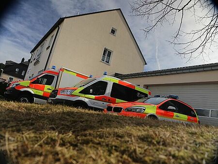Rettungsdienstfahrzeuge BRK Hof