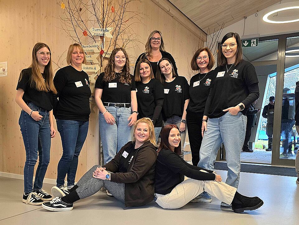 Das Team der Kita in Naila