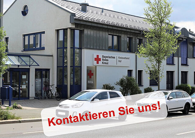 Außenansicht des BRK Kreisverbandes Hof