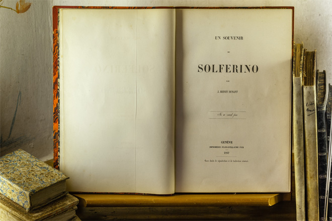 Buchtitel - Eine Erinnerung an Solferino